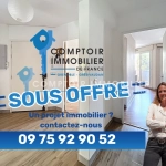 Appartement T3 de 70m² à Grenoble Porte de France avec vue sur Vercors