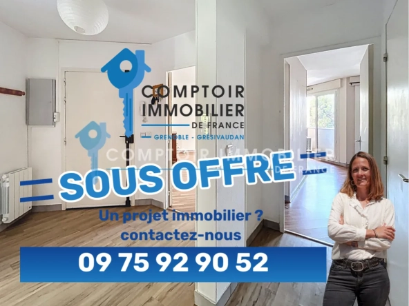 Appartement T3 de 70m² à Grenoble Porte de France avec vue sur Vercors