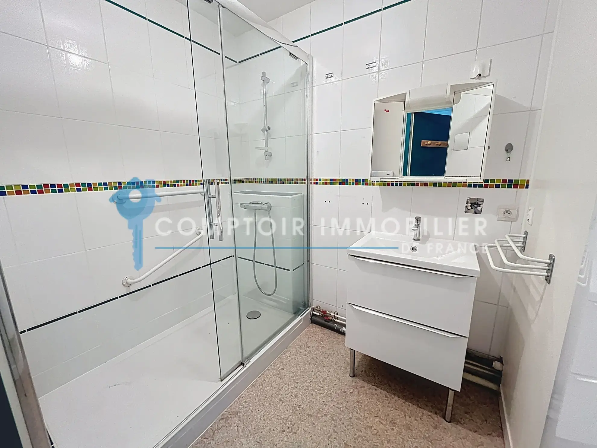 Appartement T3 de 70m² à Grenoble Porte de France avec vue sur Vercors 