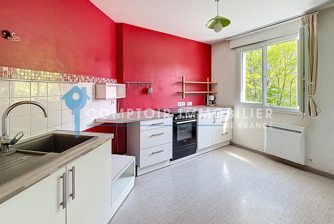 Appartement T3 de 70m² à Grenoble Porte de France avec vue sur Vercors 