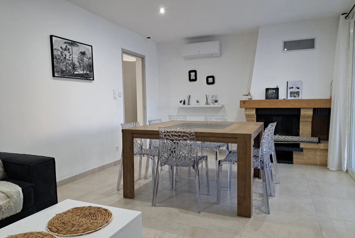 Villa 4 chambres rénovée à Monteux proche commodités 