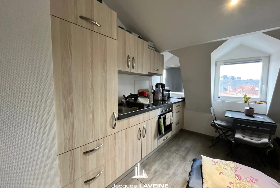 Appartement 1 pièce avec mezzanine à Metz, idéal pour investissement, 34 m² 