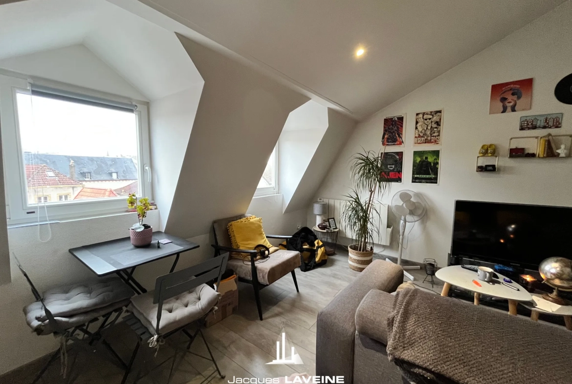 Appartement 1 pièce avec mezzanine à Metz, idéal pour investissement, 34 m² 