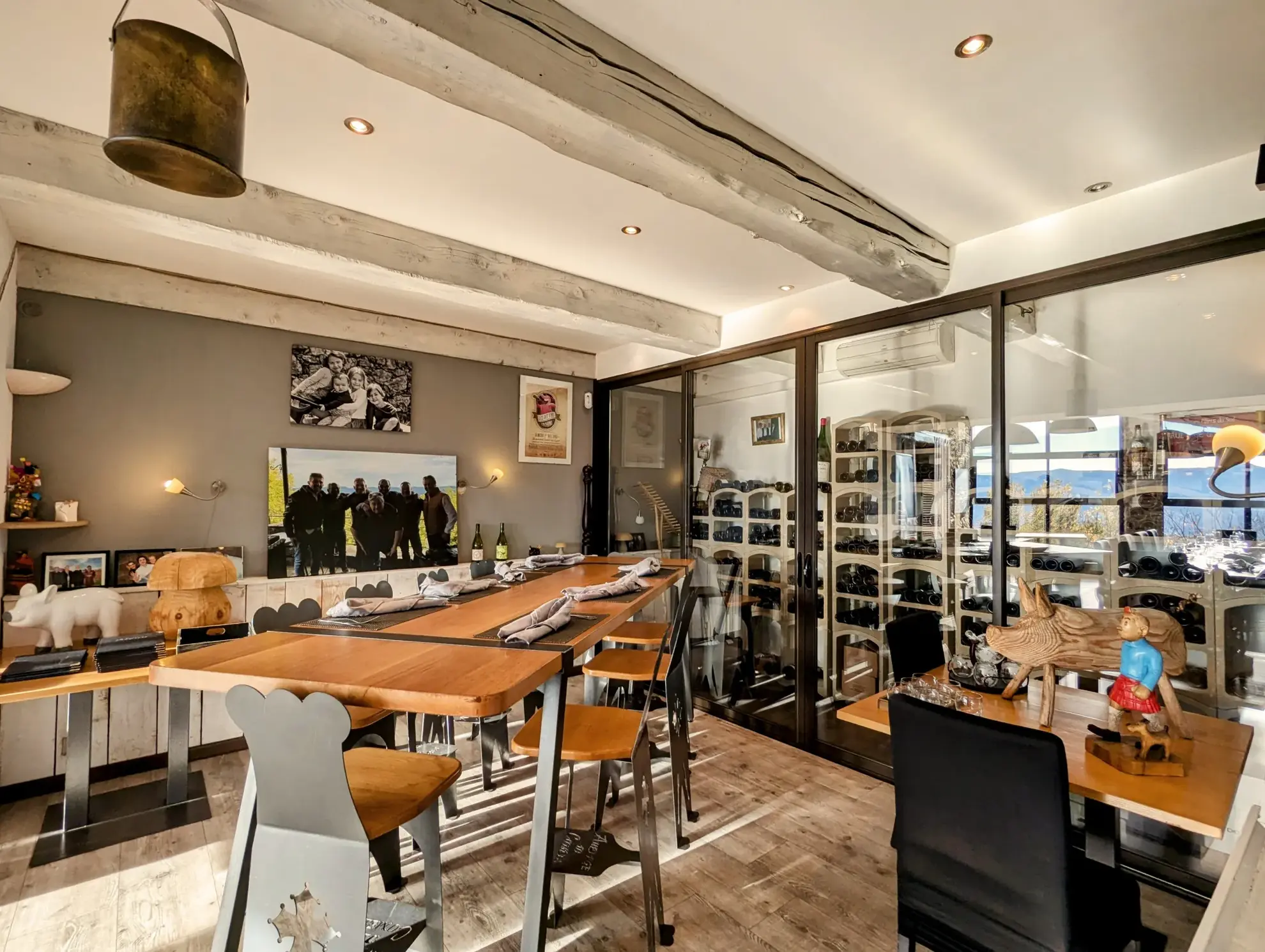 Restaurant traditionnel avec logement à Lamalou-les-Bains – Opportunité rare 