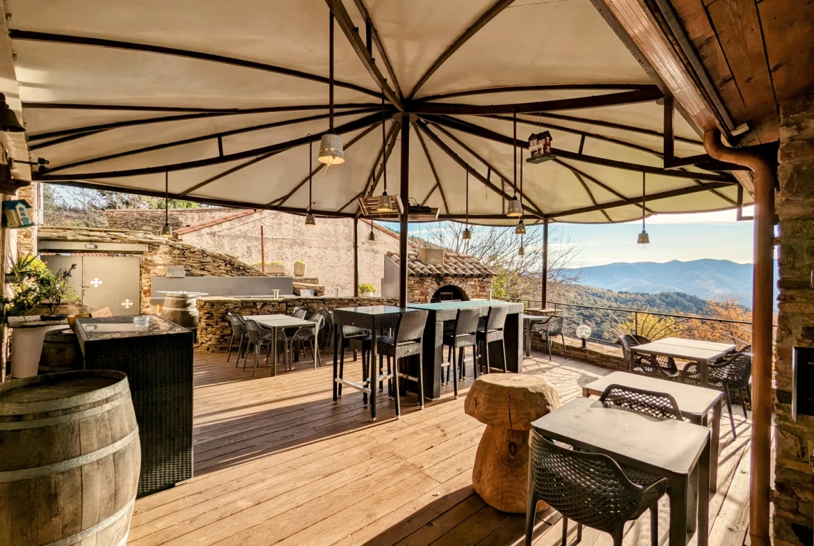 Restaurant traditionnel avec logement à Lamalou-les-Bains – Opportunité rare 