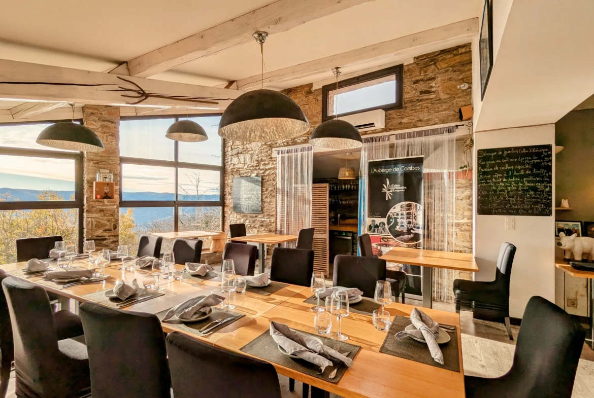 Restaurant traditionnel avec logement à Lamalou-les-Bains – Opportunité rare 