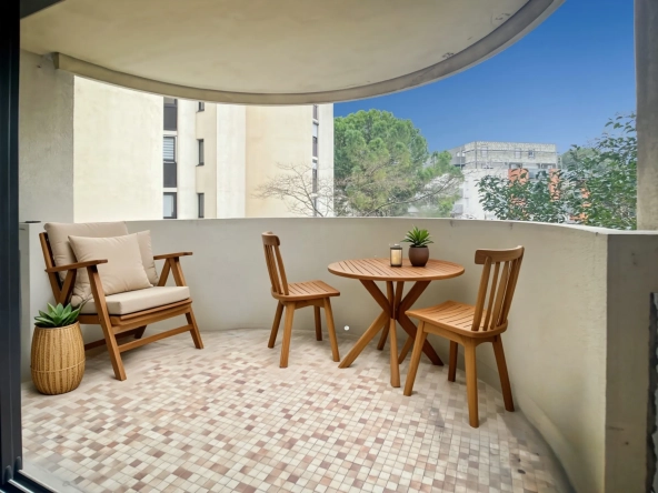 Appartement T3 avec terrasse et garage à Montpellier – Portes d'Estanove