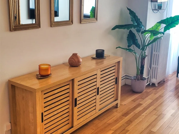 Appartement T4 rénové avec terrasse et grenier à Gérardmer, Vosges 