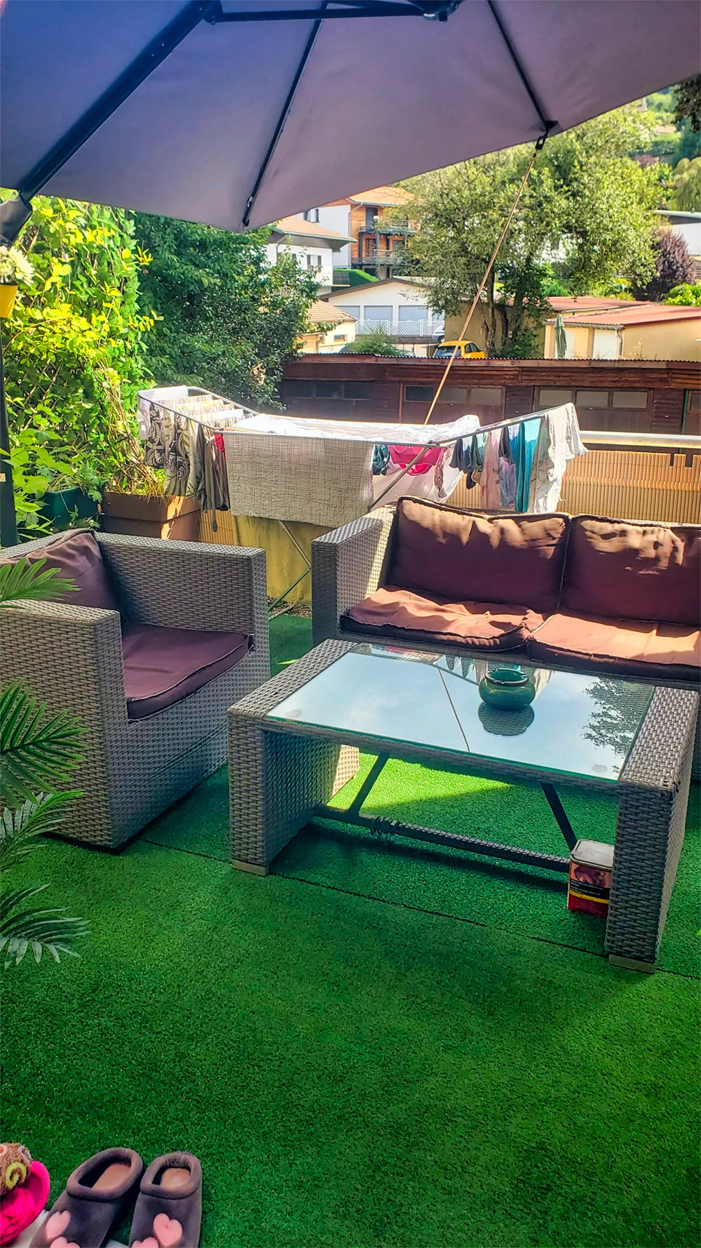 Appartement T4 rénové avec terrasse et grenier à Gérardmer, Vosges 