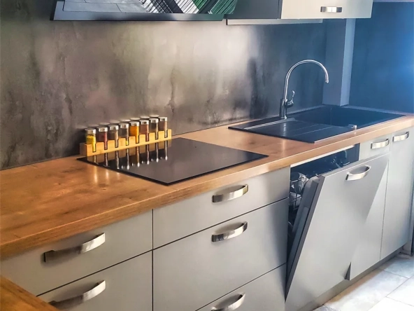 Appartement T4 rénové avec terrasse et grenier à Gérardmer, Vosges 