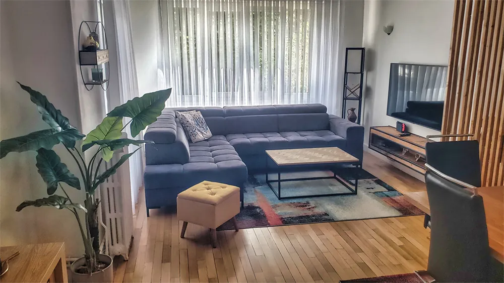 Appartement T4 rénové avec terrasse et grenier à Gérardmer, Vosges 