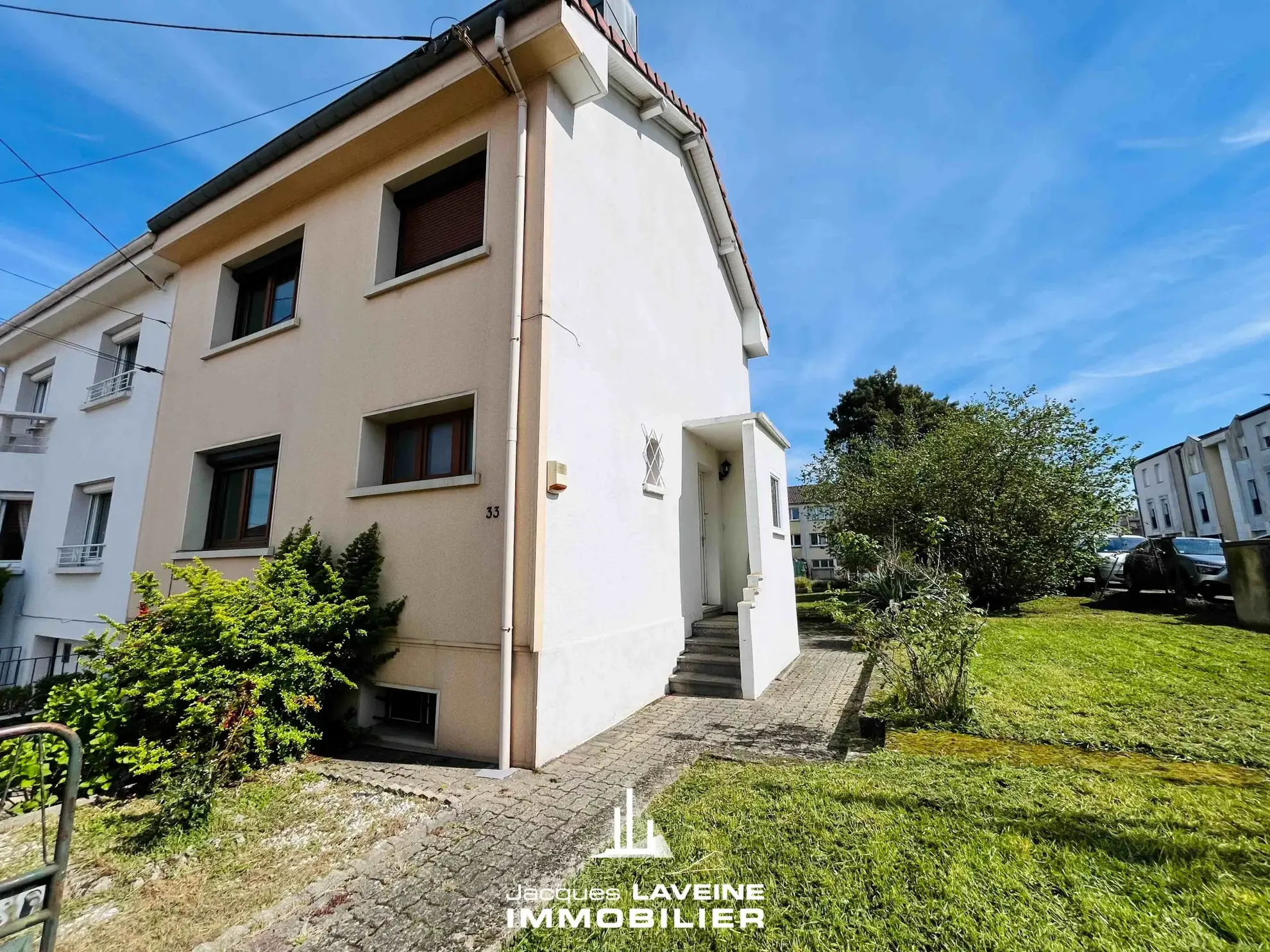 Maison 3 chambres avec jardin et cuisine équipée à Montigny-lès-Metz 