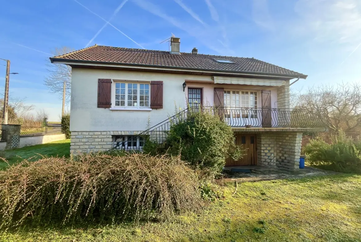 À vendre maison lumineuse de 120 m² avec sous-sol, jardin à La Ferté Gaucher 