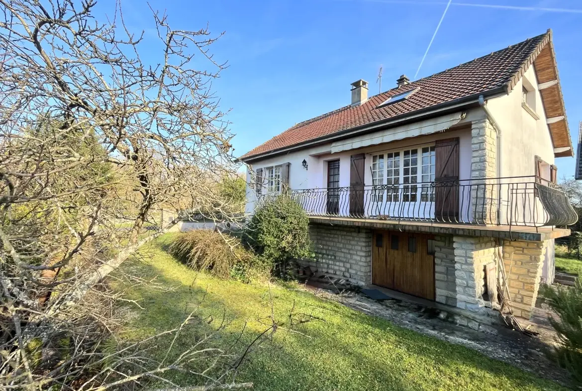 À vendre maison lumineuse de 120 m² avec sous-sol, jardin à La Ferté Gaucher 