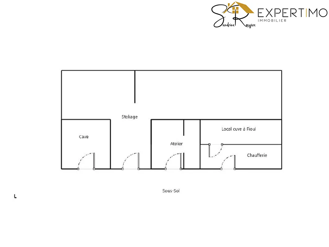Immeuble d'habitation à Saint Éloy Les Mines de 160 m² avec terrain de 1190 m² 
