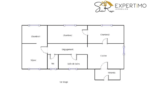 Immeuble d'habitation à Saint Éloy Les Mines de 160 m² avec terrain de 1190 m² 