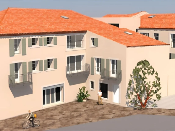 Appartement neuf de 74,89 m² à Jonquières avec terrasse et parking 