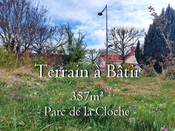 Terrain constructible à Orly de 357 m² avec potentiel pour maison jusqu’à 260 m²