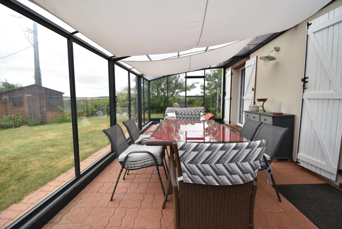 Maison de 116 m² à Brou, proche du village avec jardin et terrasse 