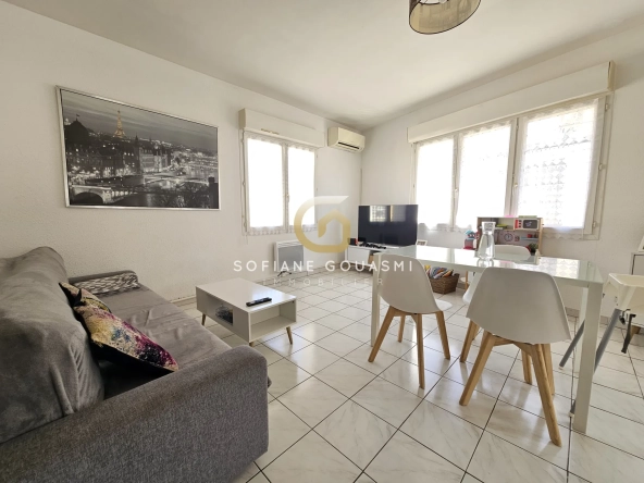 Appartement T3 lumineux avec potentiel d'agrandissement à Lunel-Viel