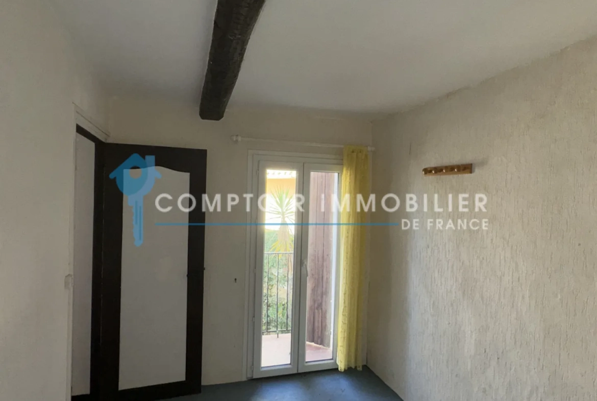 Maison atypique de 105 m² à Servian avec vue imprenable 