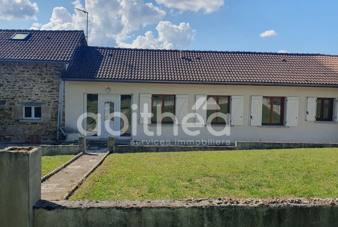 Maison de plain-pied de 60 m² avec jardin à Oradour-sur-Vayres (87150) 
