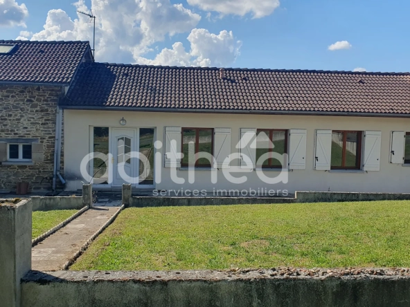 Maison de plain-pied de 60 m² avec jardin à Oradour-sur-Vayres (87150)