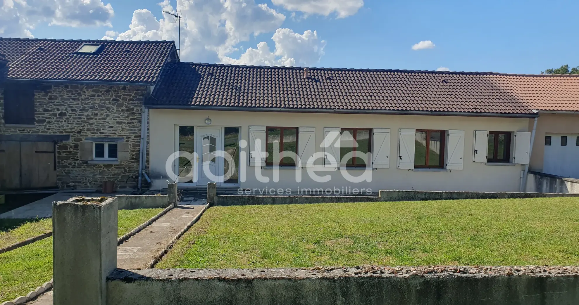 Maison de plain-pied de 60 m² avec jardin à Oradour-sur-Vayres (87150) 