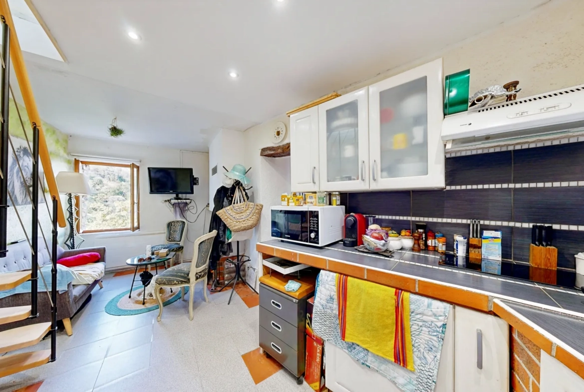 Maison de village de 65 m² à Les Ferres avec terrain et vue montagne 