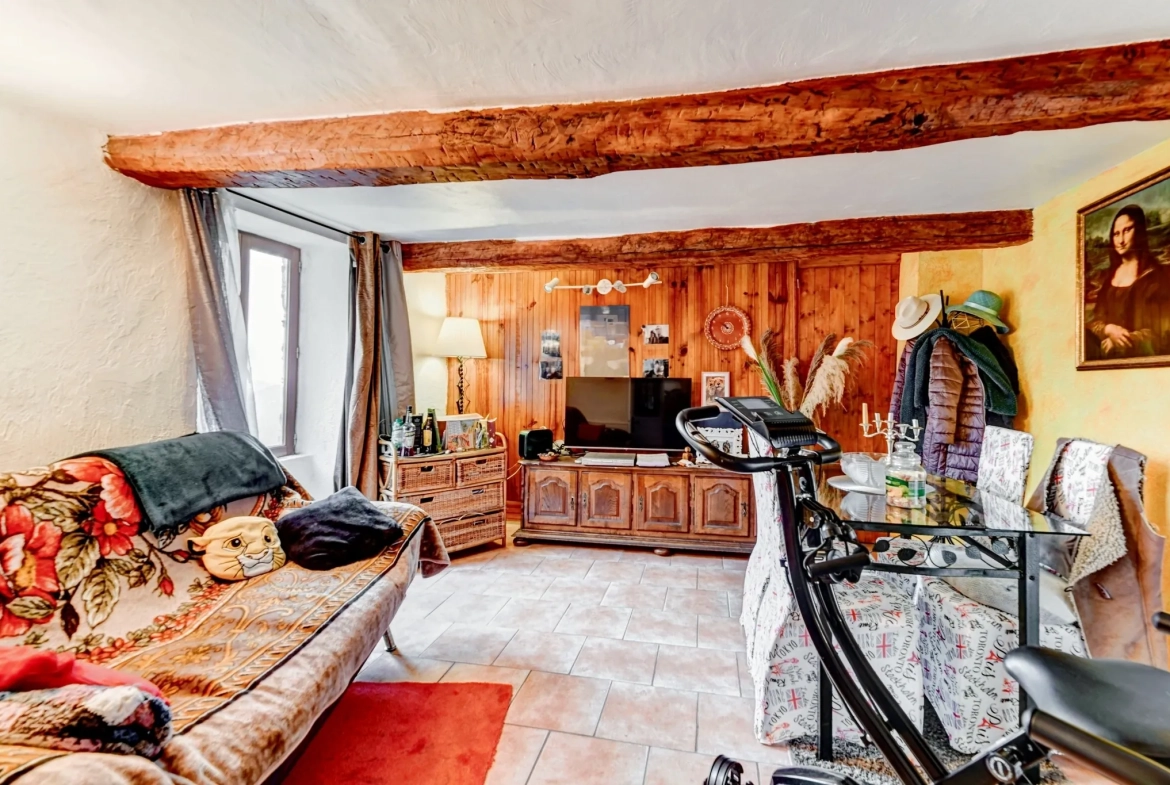 Maison de village de 65 m² à Les Ferres avec terrain et vue montagne 
