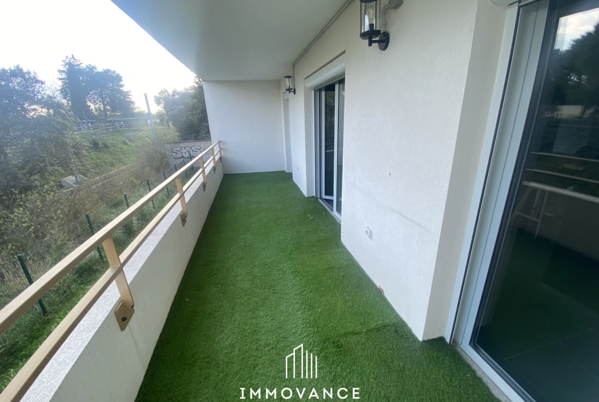 Appartement T2 de 60 m² avec terrasse et parking à Castelnau le Lez 