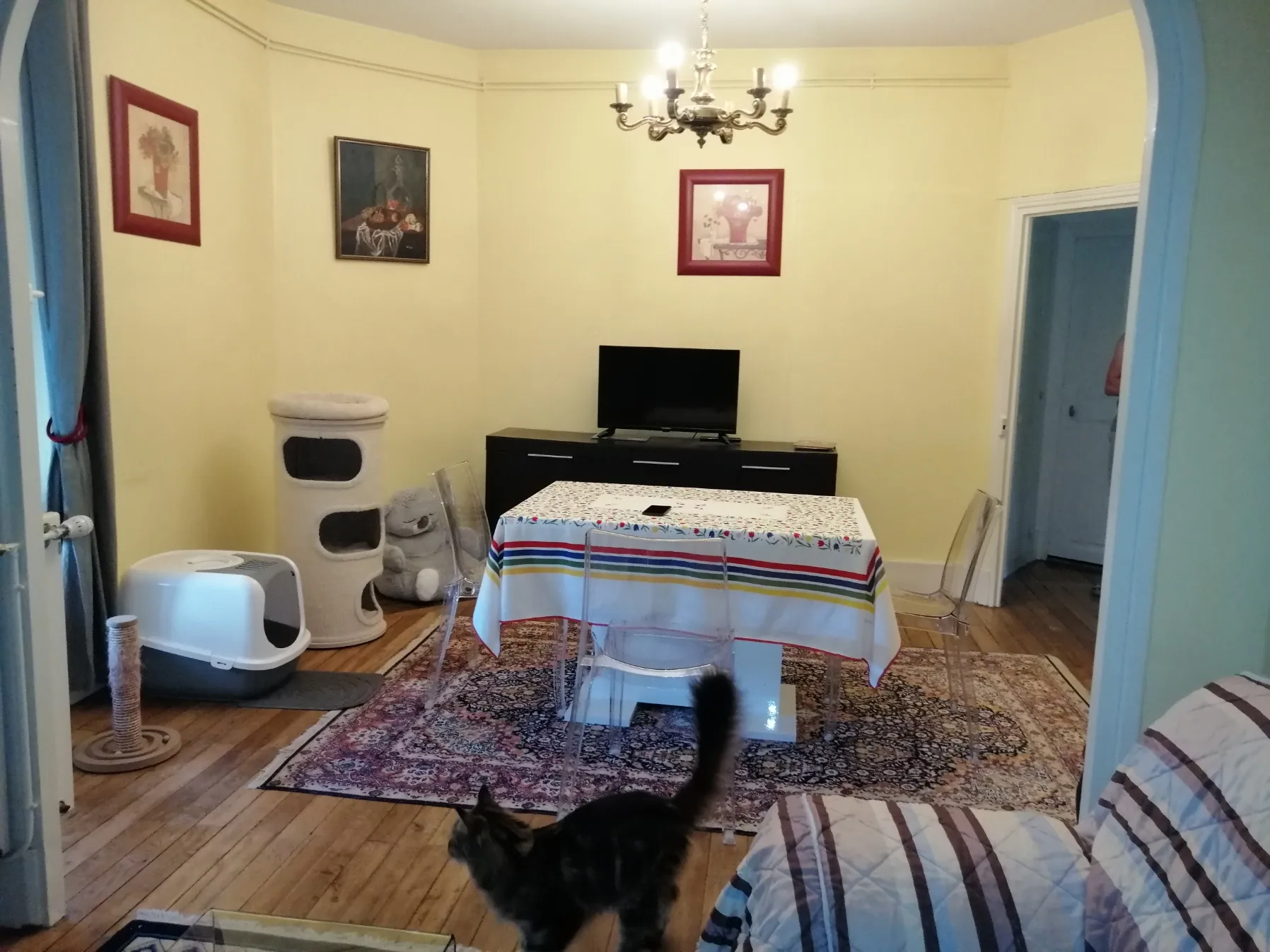 Immeuble à Nevers avec 4 appartements, jardin et potentiel locatif élevé 