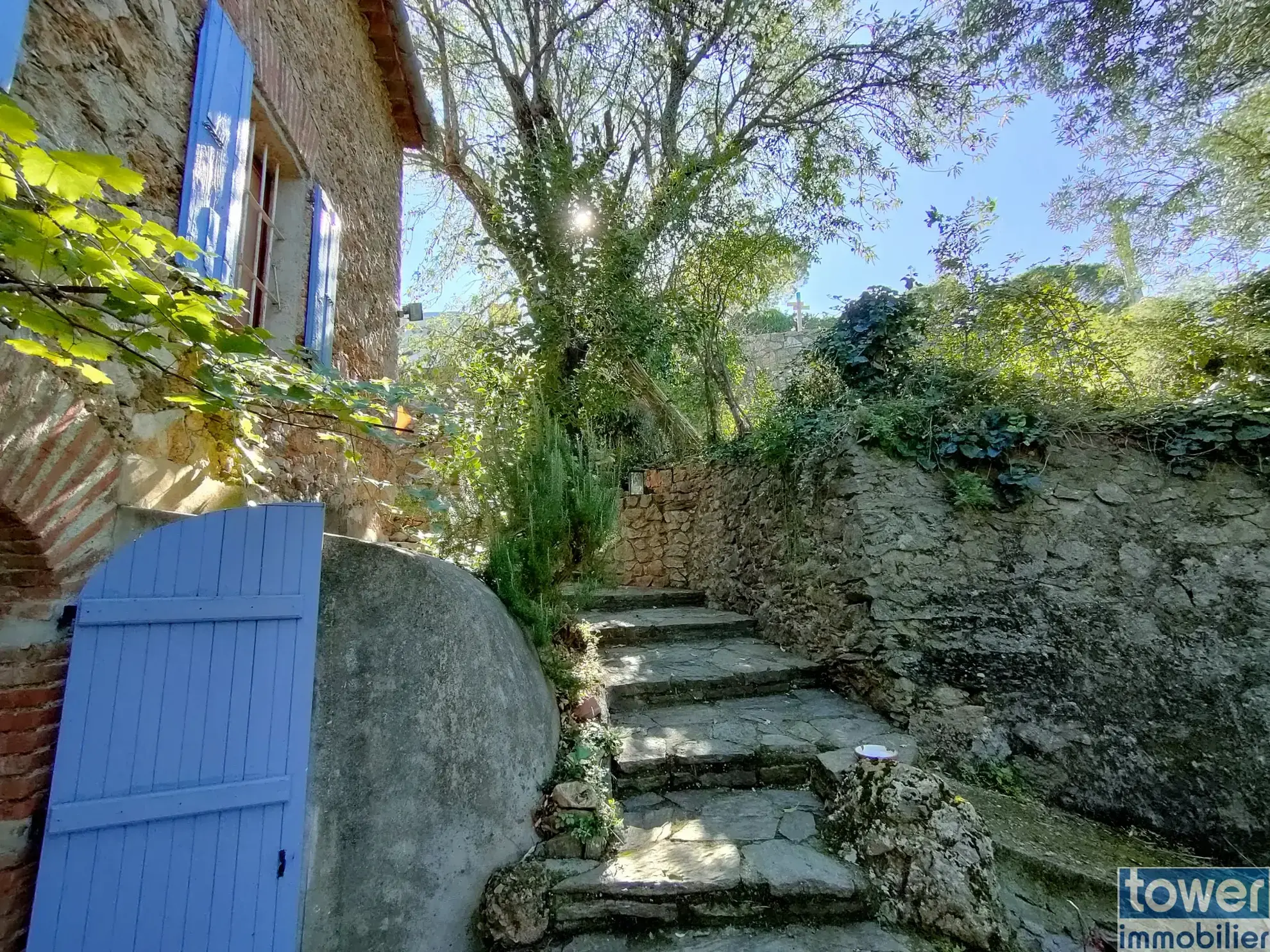 Maison de village lumineuse avec jardin à Llauro dans les Aspres 