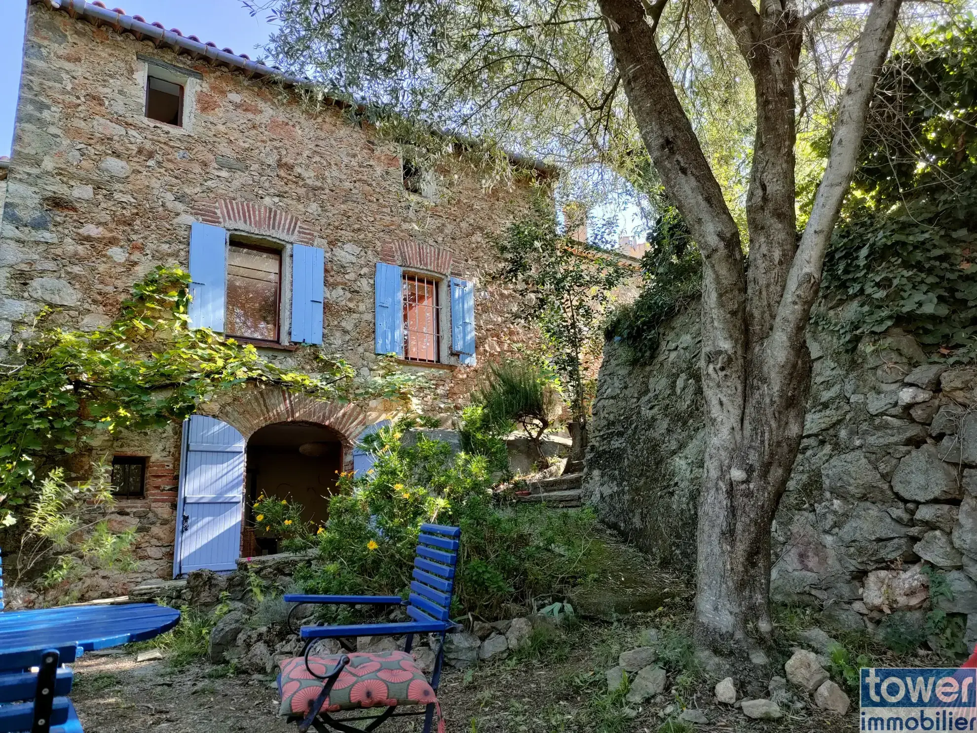 Maison de village lumineuse avec jardin à Llauro dans les Aspres 