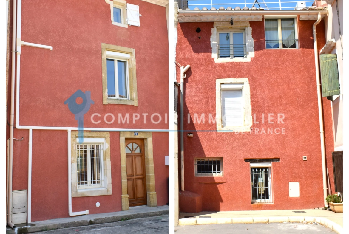 Maison de village lumineuse à Bezouse – 67 m² avec terrasse et rénovations récentes 