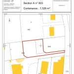 Terrain à bâtir de 1 326 m² à Moumour, calme et bien desservi