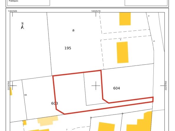 Terrain à bâtir de 1 326 m² à Moumour, calme et bien desservi