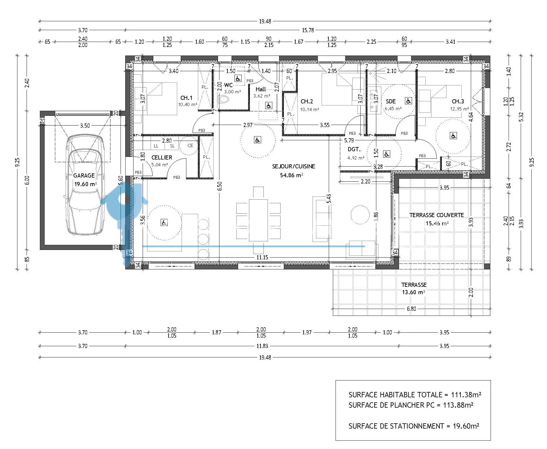 Terrain constructible de 4165 m² à Coucouron avec permis accepté, opportunité rare 
