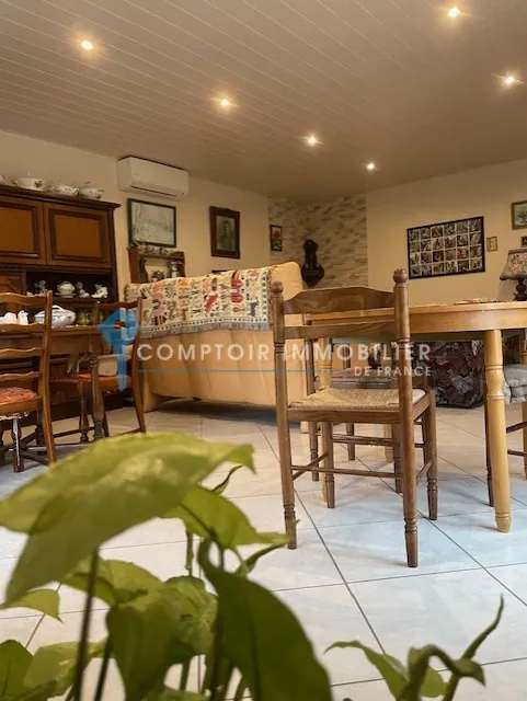 Maison de plain-pied à vendre à Moules et Baucels, 95 m² avec terrain arboré 