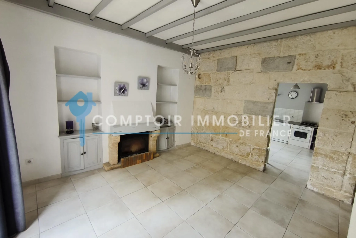 Maison de village à Boulbon - 70 m² avec cour et parking, idéal investissement ou résidence 