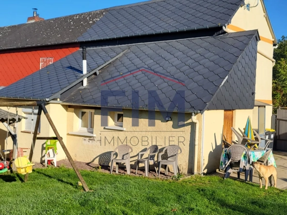 Maison à vendre à Envermeu avec garage, dépendance et jardin de 592 m² 