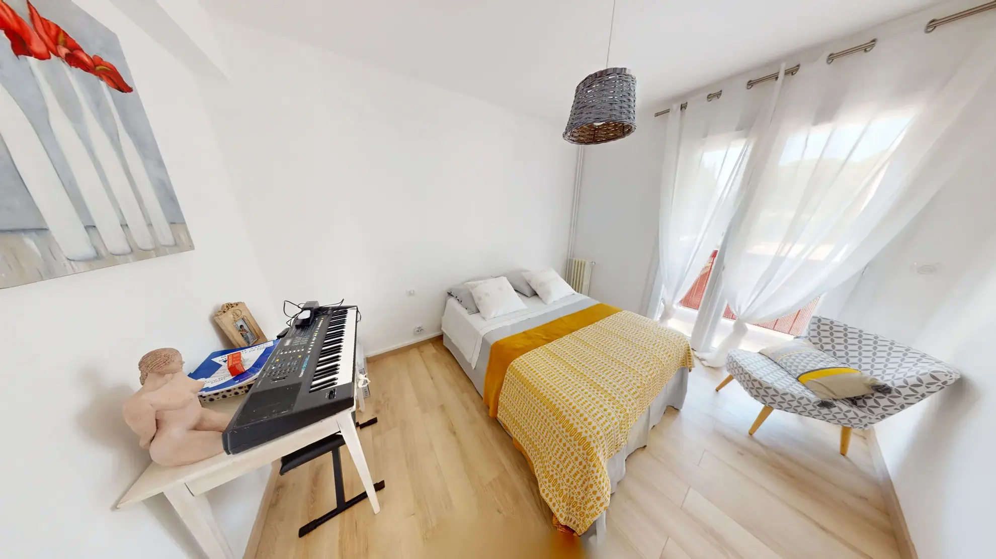 Appartement 2 pièces à Montpellier avec balcon, cave et proximité commodités 