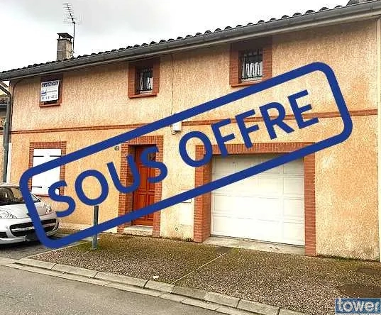 Maison de ville de caractère à Muret avec jardin et garage – Centre historique