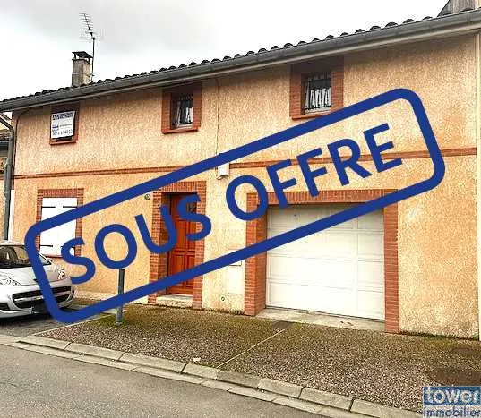 Maison de ville de caractère à Muret avec jardin et garage – Centre historique 