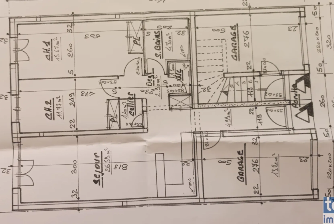 Appartement T3 de plain-pied avec jardin privé à Perpignan 