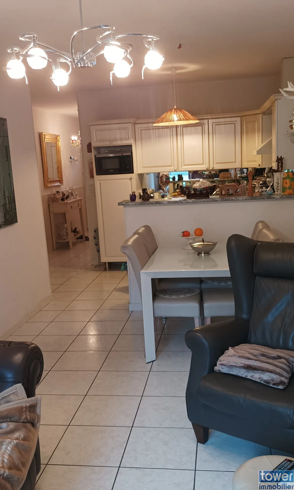 Appartement T3 de plain-pied avec jardin privé à Perpignan 
