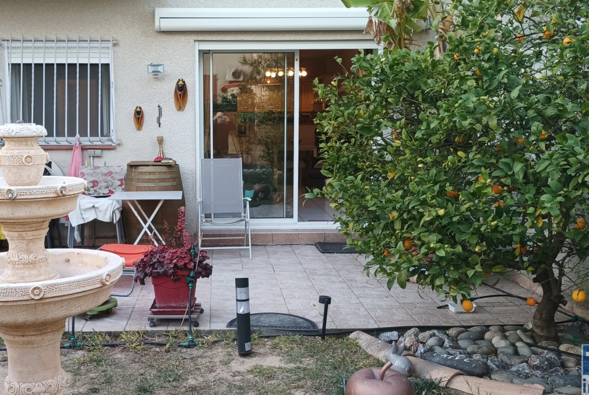 Appartement T3 de plain-pied avec jardin privé à Perpignan 