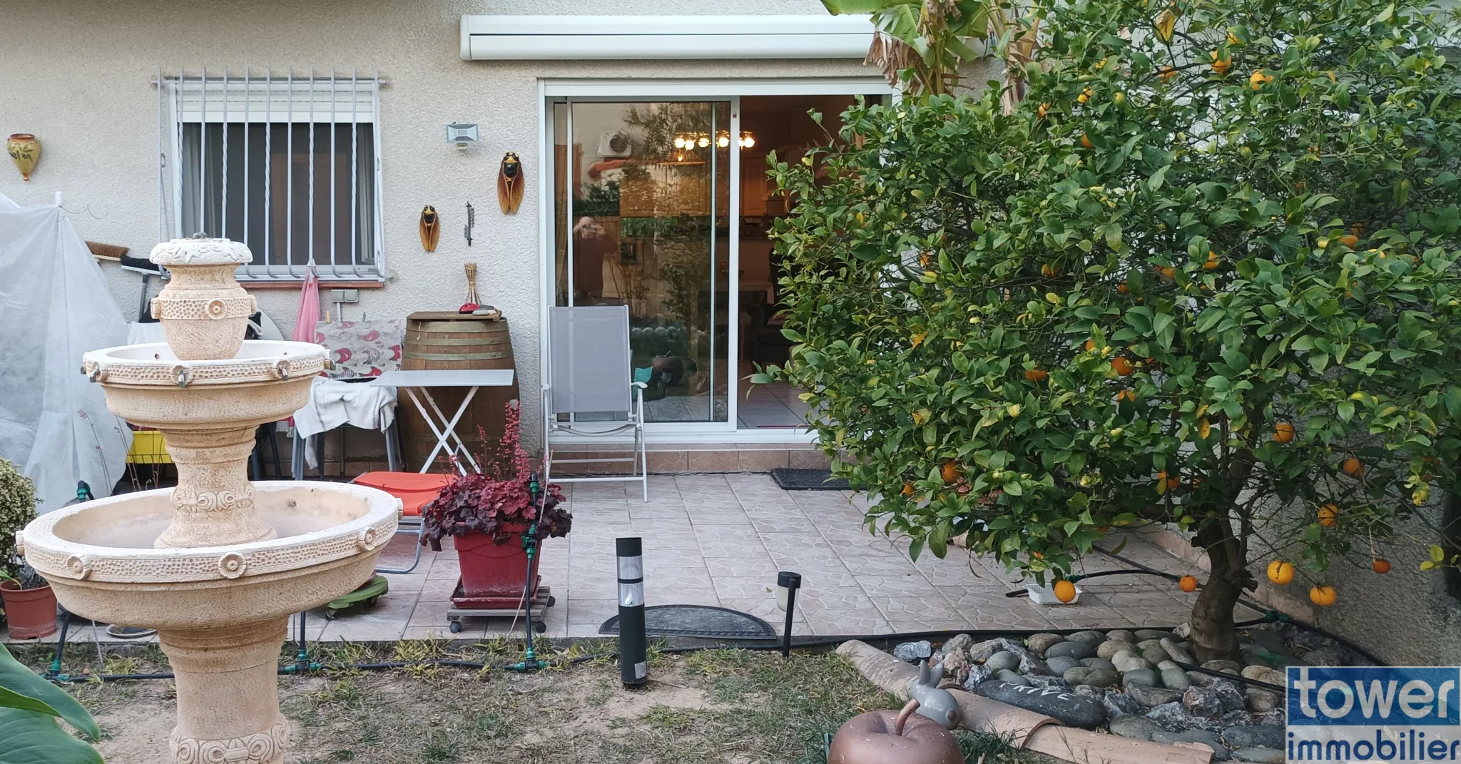 Appartement T3 de plain-pied avec jardin privé à Perpignan 