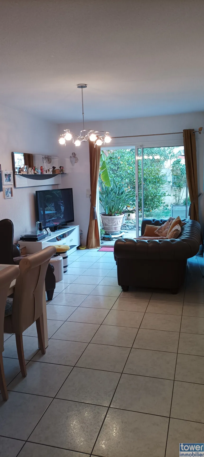 Appartement T3 de plain-pied avec jardin privé à Perpignan 