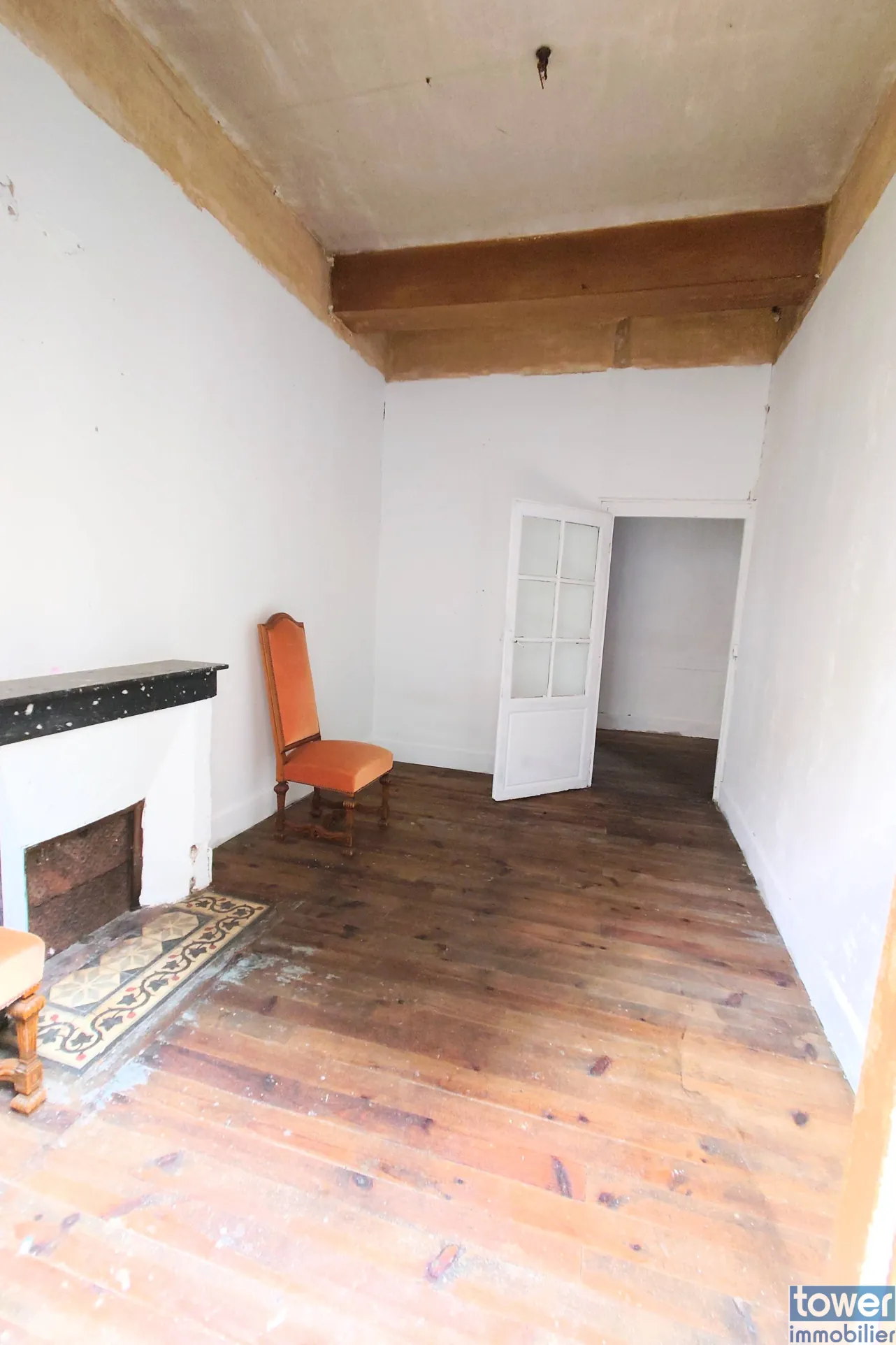 Belle maison ancienne du 15ème siècle à Villefranche de Rouergue 
